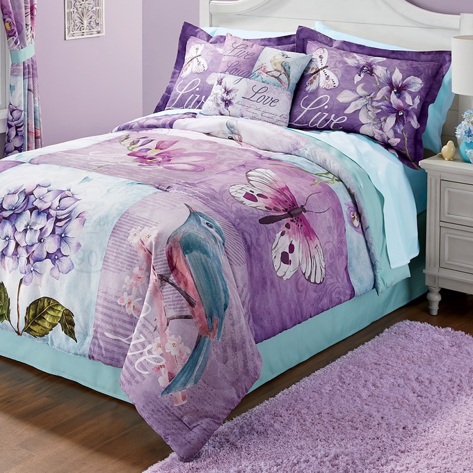 Violet Comforter Set, , large
