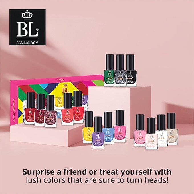 Bel London Color Play 16-Piece Nail Polish Set, , large