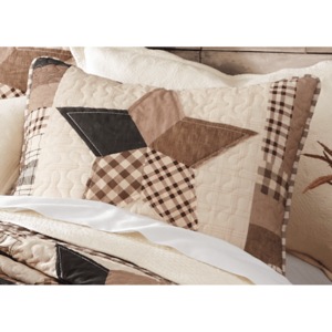 Rustic Star Sham, , large