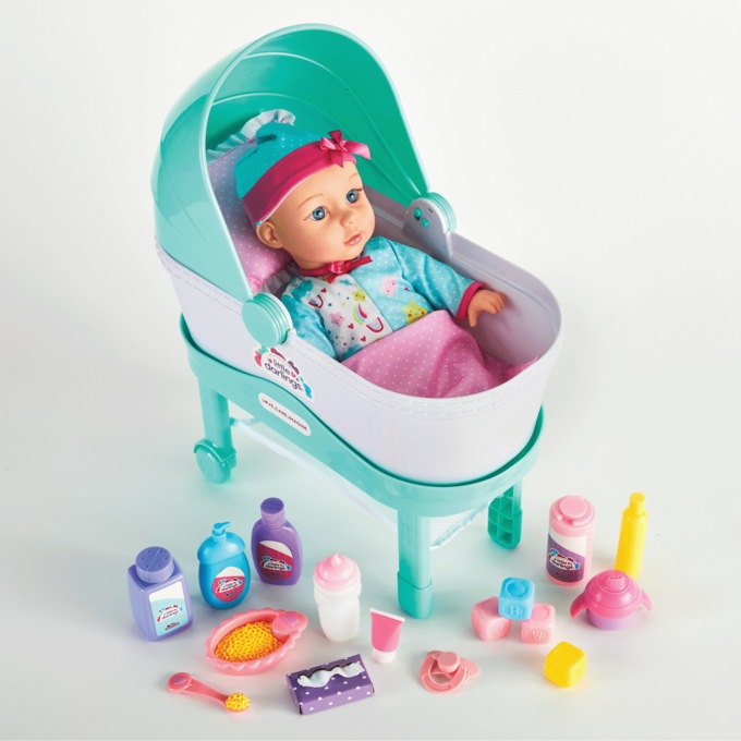 Baby Doll with Bassinet & Nursery Accessories , , large