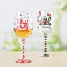 Dolly Parton Holly Dolly Christmas Set of 2 Wine Glasses, , large