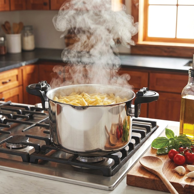 Gotham Steel 5-Quart Pasta Pot, , large