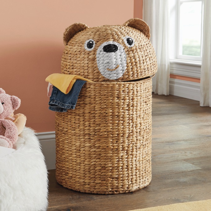 Bear Hamper, , large
