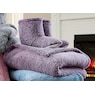 Ultraplush Throw Blanket and Bootie Slippers Gift Set, , large