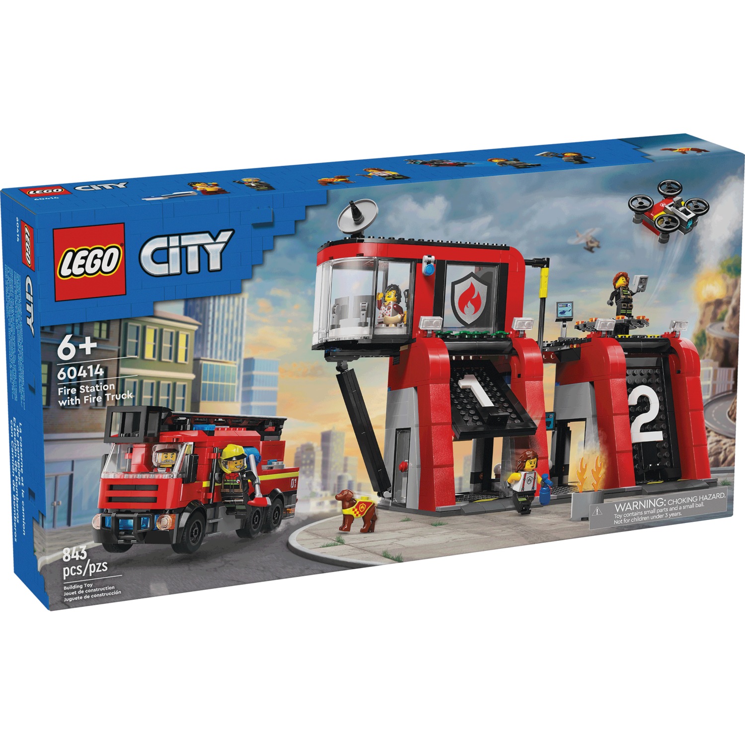 LEGO City Fire Station With Fire Truck Montgomery Ward