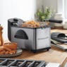 Elite Gourmet 2-qt. Deep Fryer, Stainless Steel Black, large