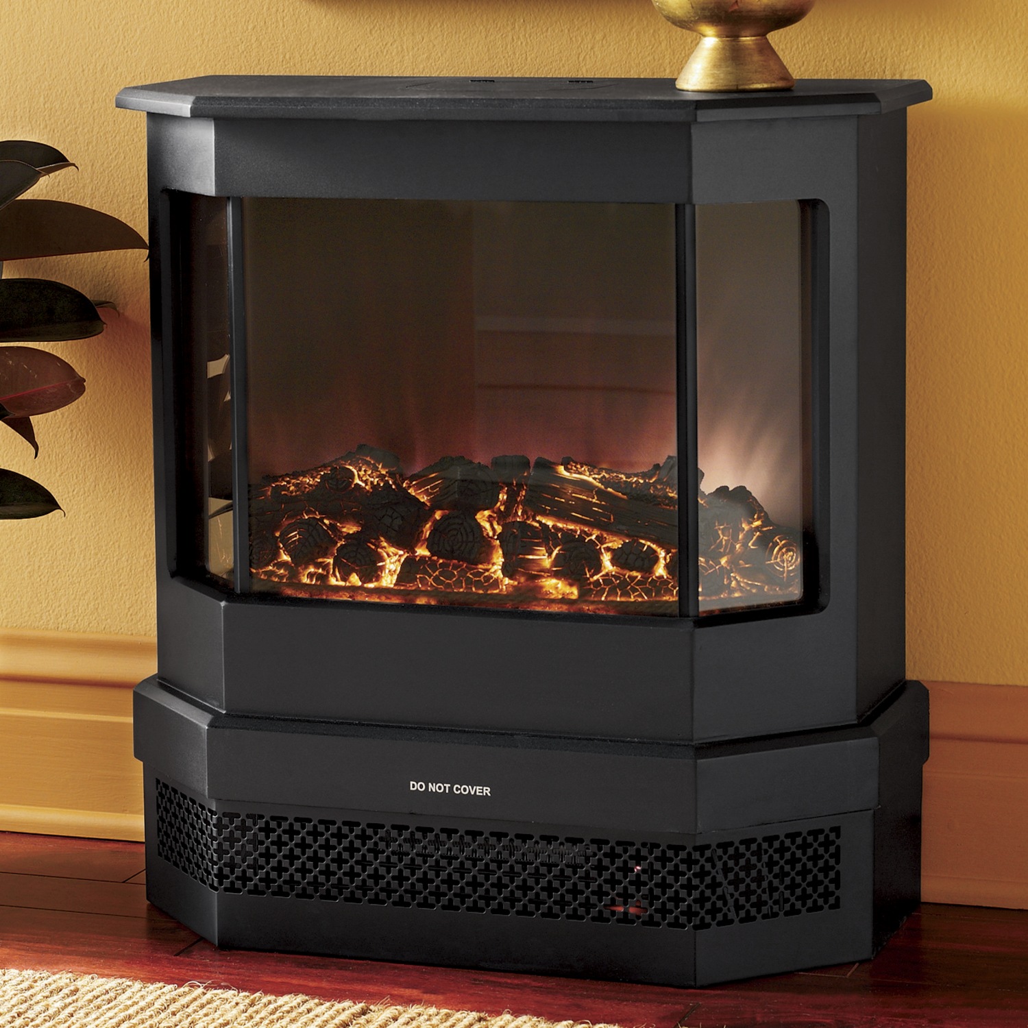 3 Sided Contemporary Classic Fireplace Montgomery Ward