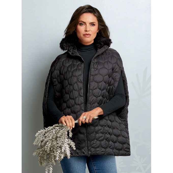 Puffer cape cheap
