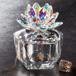 Crystal Glam Trinket Box, , large
