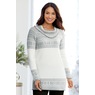 Cozy Fair Isle Sweater, , large