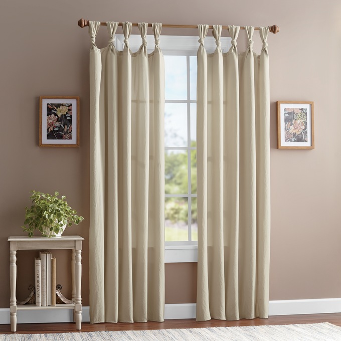 Knotted Tab Top Panel, , large