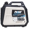 Pulsar 1600W/1200W Portable Gas Inverter Generator, Recoil Start with CO Alert, Black, large