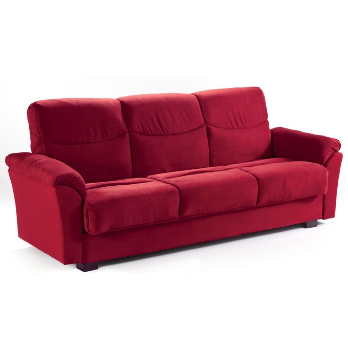 Super Plush Convertible Sofa Bed with Storage, , large