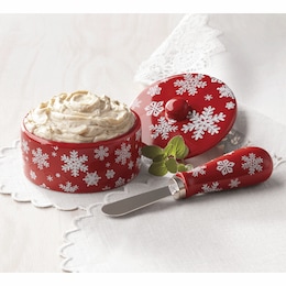 Cheese Crock with Cheese Spread, , large