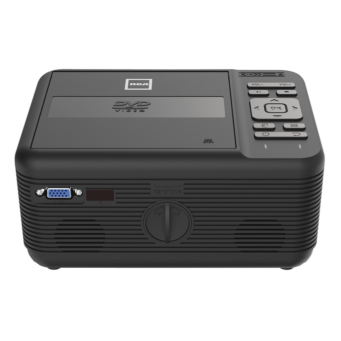 RCA Projector with DVD Player and Screen, , large