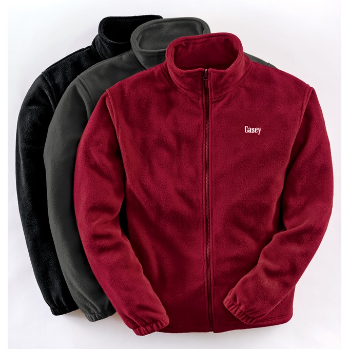 Men's Personalized Fleece Jacket | Montgomery Ward