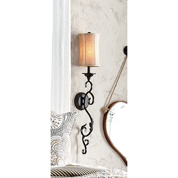 Curl Scroll Wall Sconce, , large
