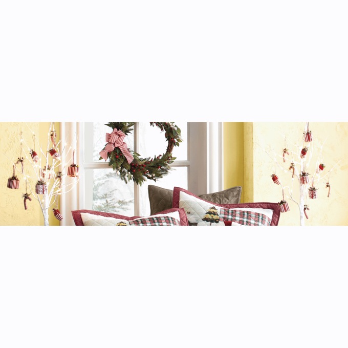 Set of 6 Christmas Ornaments, , large
