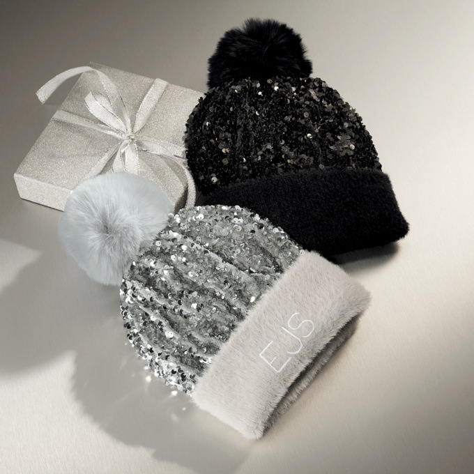 Sequin Beanie, , large