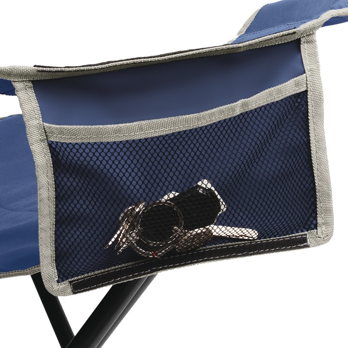 Coleman Big & Tall Quad Chair, Dark Blue, large
