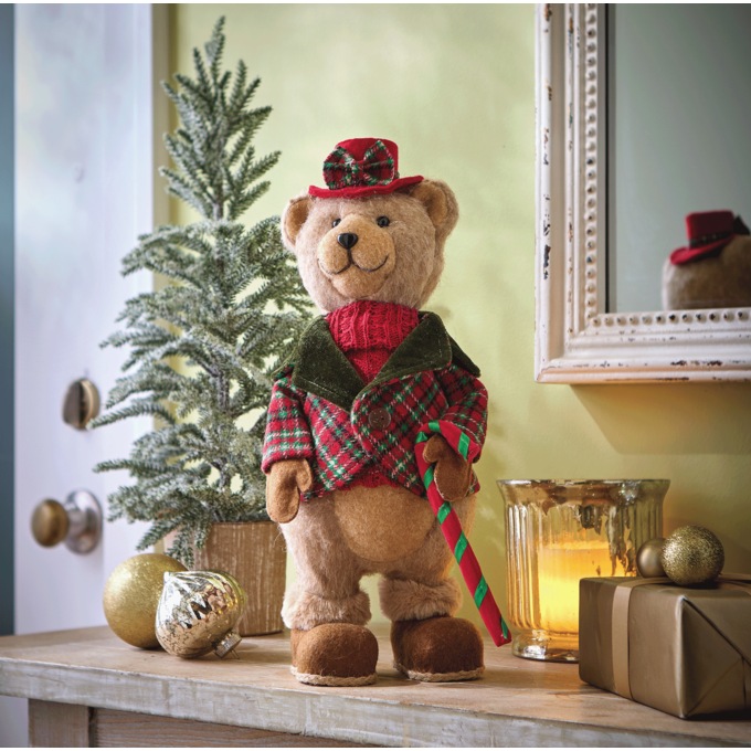 Mr. Merryweather Christmas Bear, Multi, large