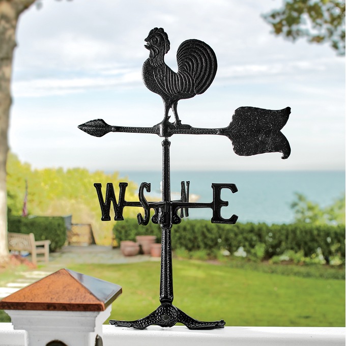 Fence Mounted Weather Vane, , large