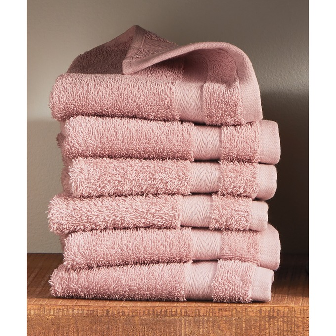 Set of 6 Oversized Washcloths , , large