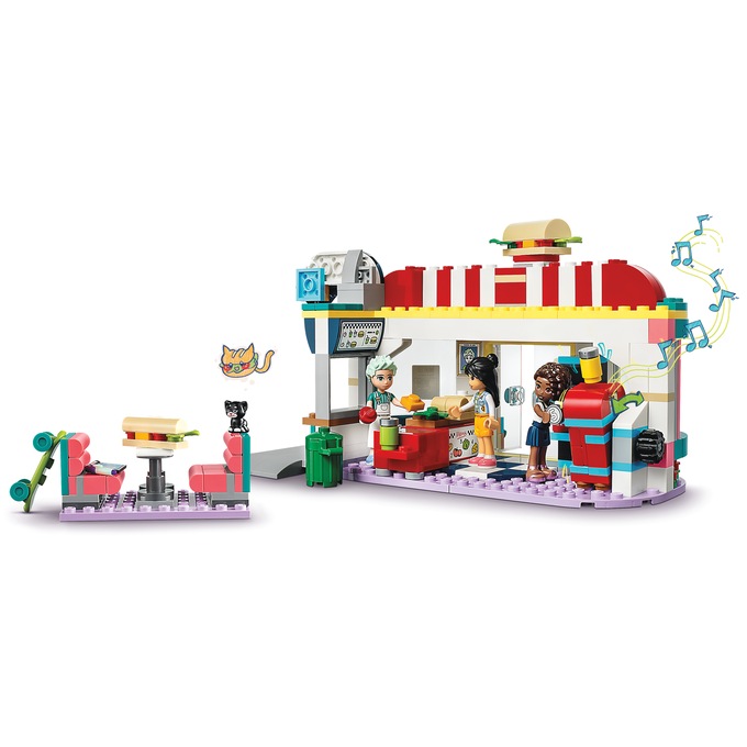 Lego friends shop diner set