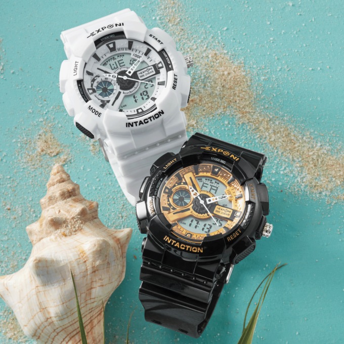 Men's Sport Strap Watch, , large