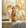Stained Glass Angel Table Lamp, , large