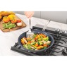 Guy Fieri Flavortown 12-Piece Laser Titanium Cookware Set, Black, large
