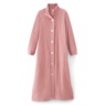 Ribbed Fleece Robe, , large