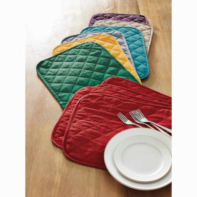 Color Connection Set of 4 Placemats, , large