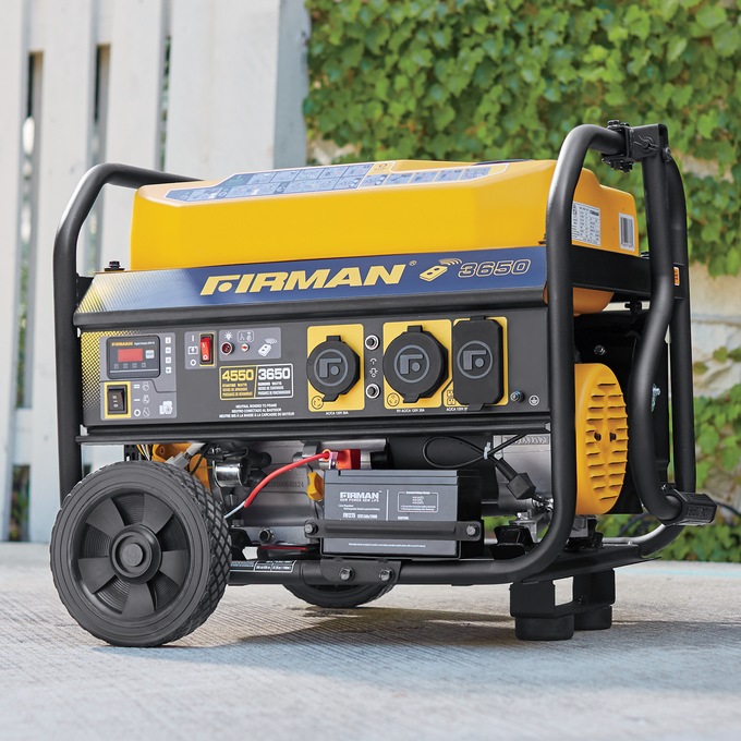 Firman 3650/4550 Gas-Powered Generator, , large
