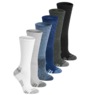 6-Pack Diabetic Crew Socks with Non-Binding Fit, , large