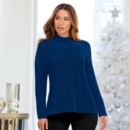 Sparkle of My Eye High-Low Sweater, , large
