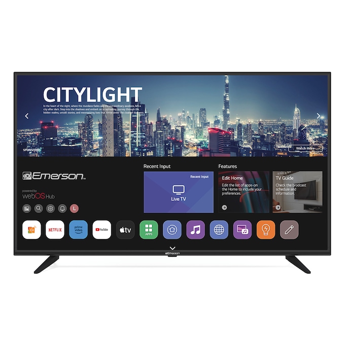 Emerson 60" 4K Smart TV, , large