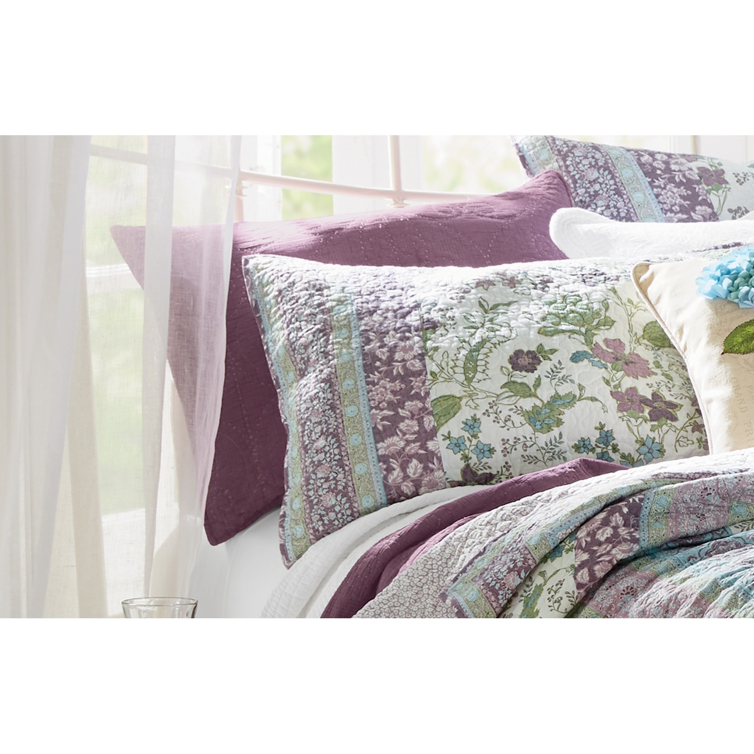 Anita Oversized Quilt and Sham Montgomery Ward