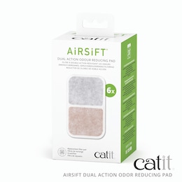 Catit Airsift Dual-Action 6-Pack Replacement Pads, , large