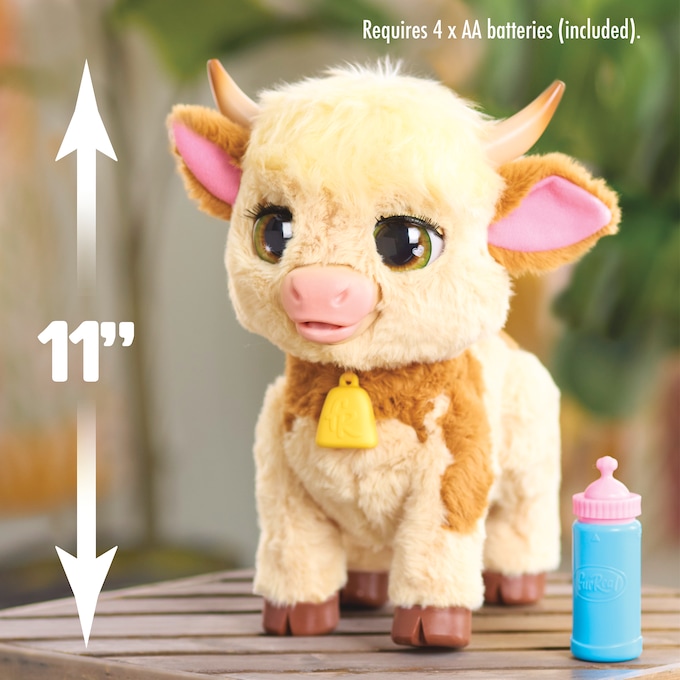 Furreal Maggie The Feed & Follow Cow, , large