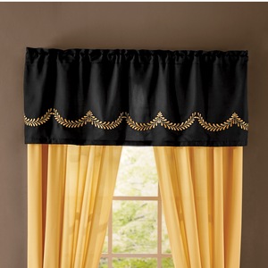 Seville Embroidered Valance, , large