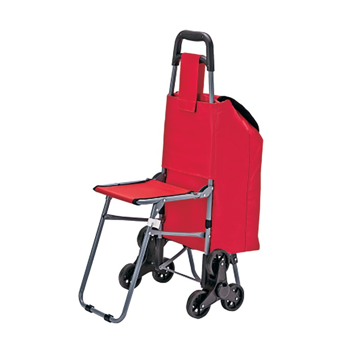 Shopping Trolley with Seat, , large
