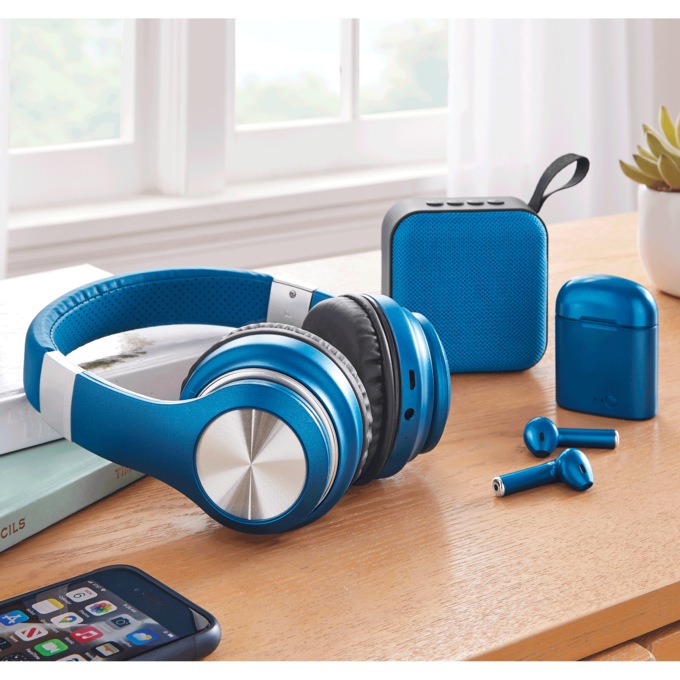 Magnavox Headphone/Speaker/Earbud Bundle, , large
