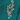 Embroidered Pant, Teal, swatch