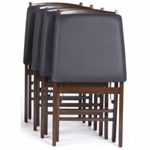 Set of 4 Jette Folding Chairs, , large