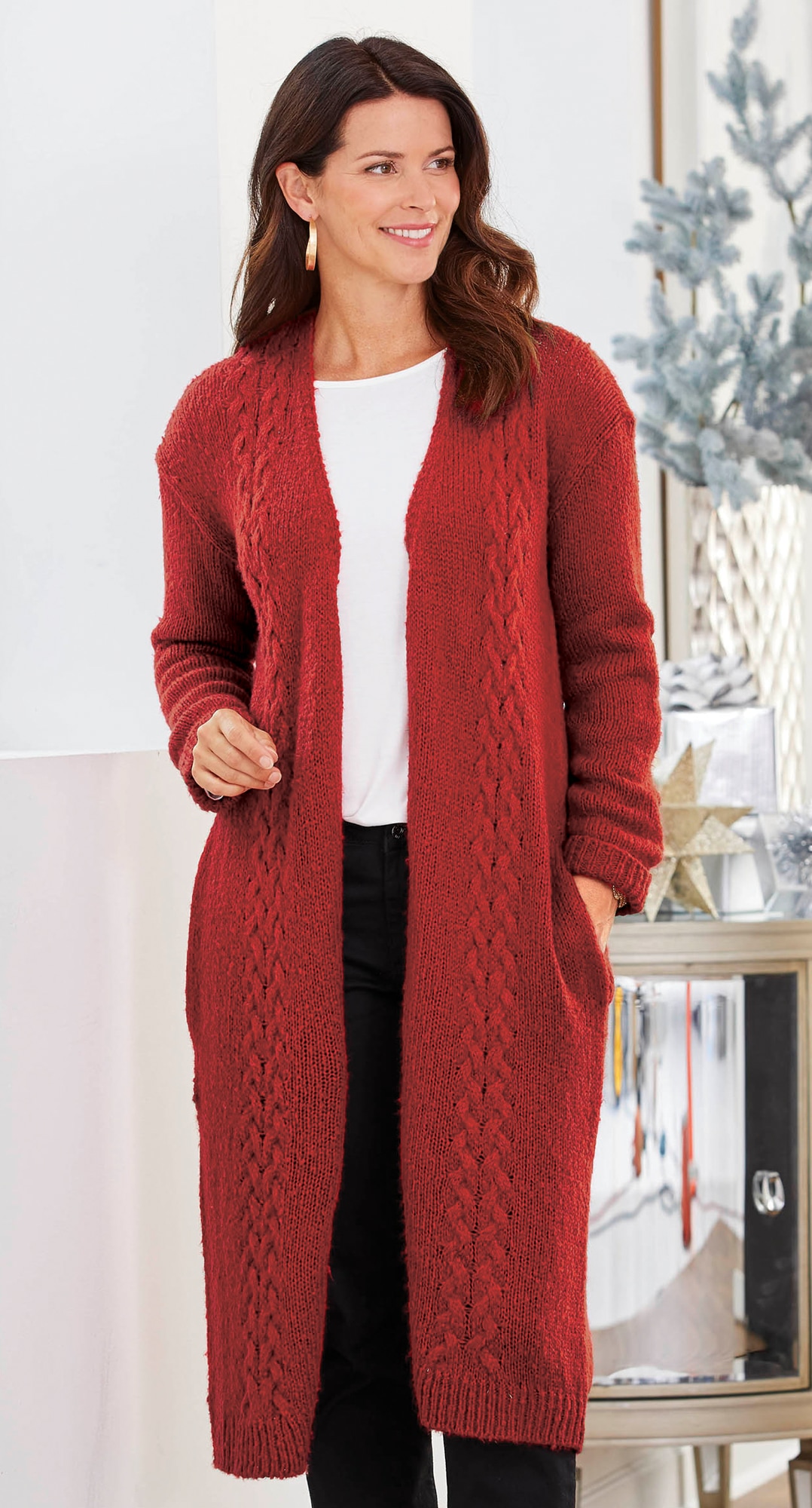 oversized cardigan