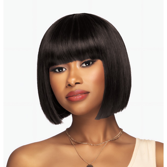 Vivica Fox Pretty Human-Hair Wig, , large