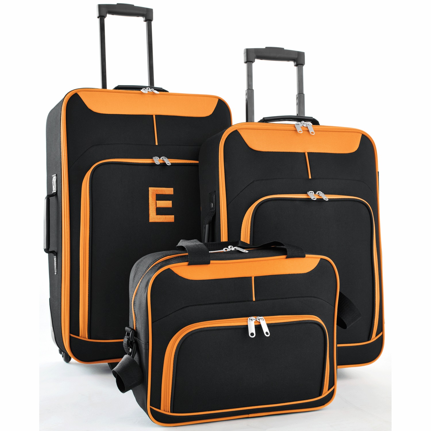 3Piece SoftSided Luggage Set Montgomery Ward