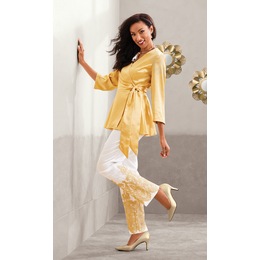 Francesca Embroidered Pant Set, , large