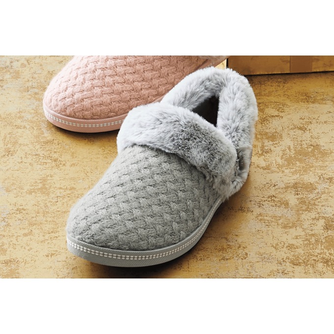 Skechers Cozy Campfire Frosty Promise Knit Indoor/Outdoor Slipper, , large